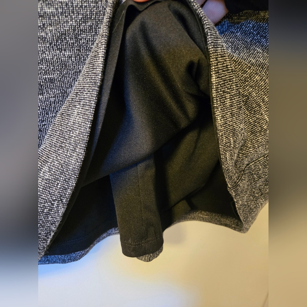 EUC Ann Taylor Pearl Dress Gray, Lined - Picture 5 of 9